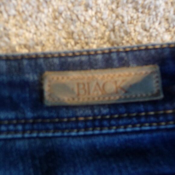 Buckle black ITALIAN straight leg jeans made in Italy 32x32 - Picture 9 of 12